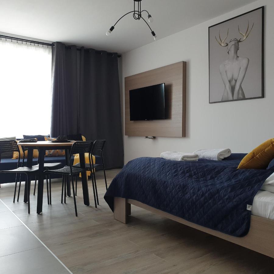 Q Apart Amber - Klimatyzowane Studio Przy Manufakturze Z Garazem Gratis, Fv Łódź Exterior foto