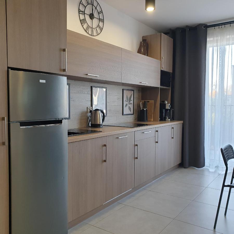 Q Apart Amber - Klimatyzowane Studio Przy Manufakturze Z Garazem Gratis, Fv Łódź Exterior foto