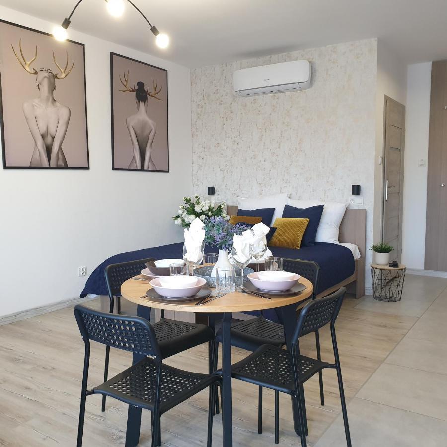 Q Apart Amber - Klimatyzowane Studio Przy Manufakturze Z Garazem Gratis, Fv Łódź Exterior foto